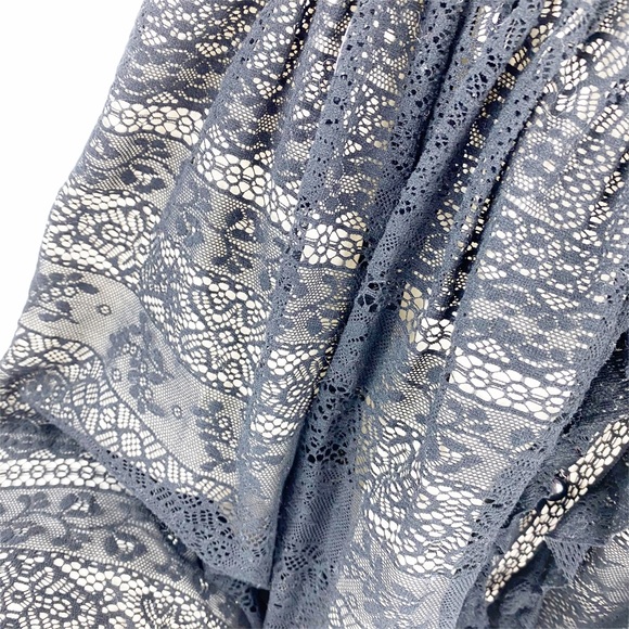 Moulinette Souers Black Lace Strapless Dress 2 - Picture 10 of 11